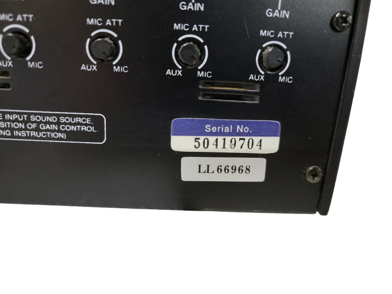 Vintage Inkel PA 4000R 120w Public Address Amplifier Receiver