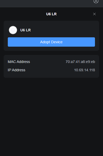 Ubiquiti UniFi U6-LR | Wi-Fi 6 Long-Range Dual Band Access Point *READ
