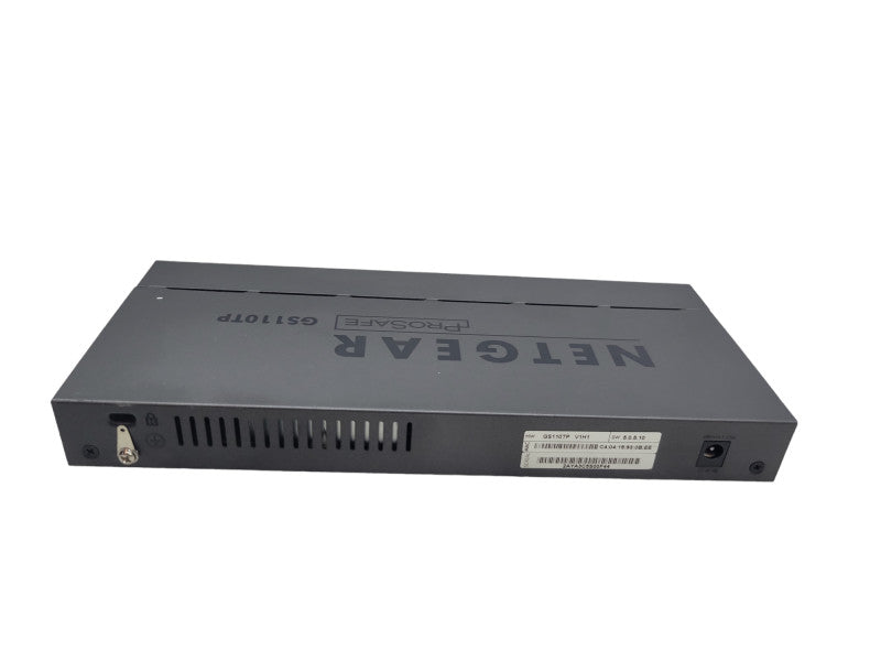 NETGEAR ProSafe GS110TP 8 Port Gigabit Ethernet Switch %