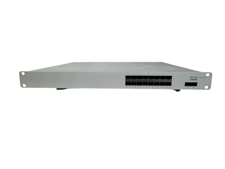 Cisco Meraki MS410-16-HW 16x 1Gb SFP 2x 10Gb SFP+ Managed Switch UNCLAIMED