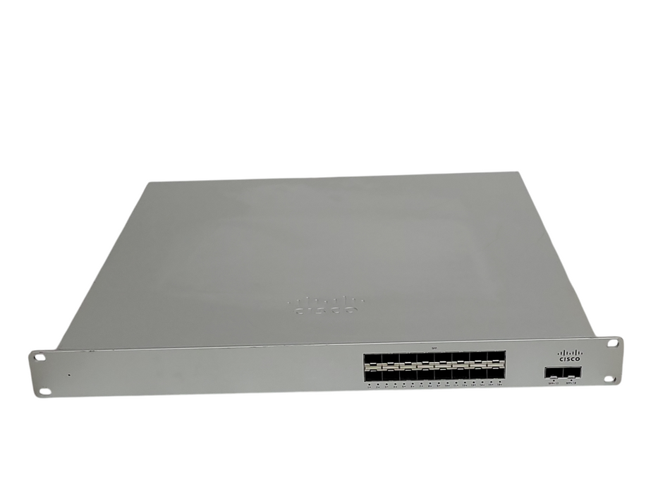 Cisco Meraki MS410-16-HW 16x 1Gb SFP 2x 10Gb SFP+ Managed Switch UNCLAIMED, 1x P