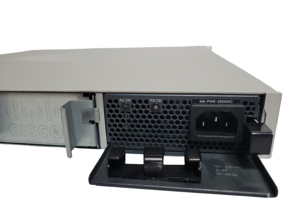 Cisco Meraki MS410-16-HW 16x 1Gb SFP 2x 10Gb SFP+ Managed Switch UNCLAIMED, 1x P