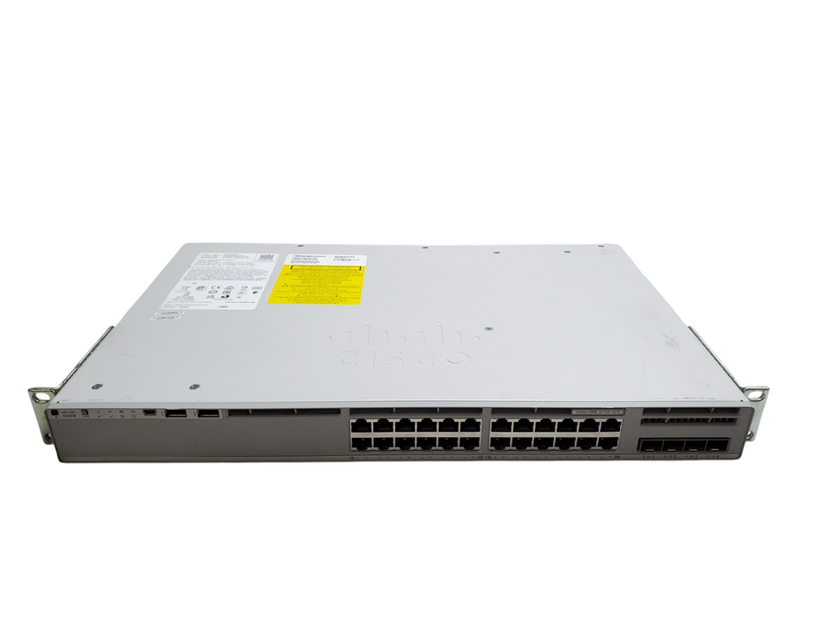 Cisco C9200L-24P-4G-E PoE+ 24-Port 4x1G Ethernet Network Switch w/ 1x 600W PSU