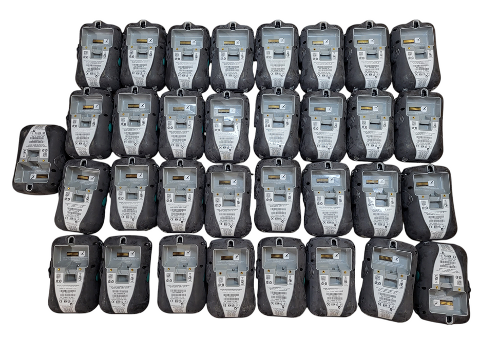 Lot of 33x Zebra RW220 bluetooth Thermal Printer R2D-0UBA000N-00 No AC/Battery