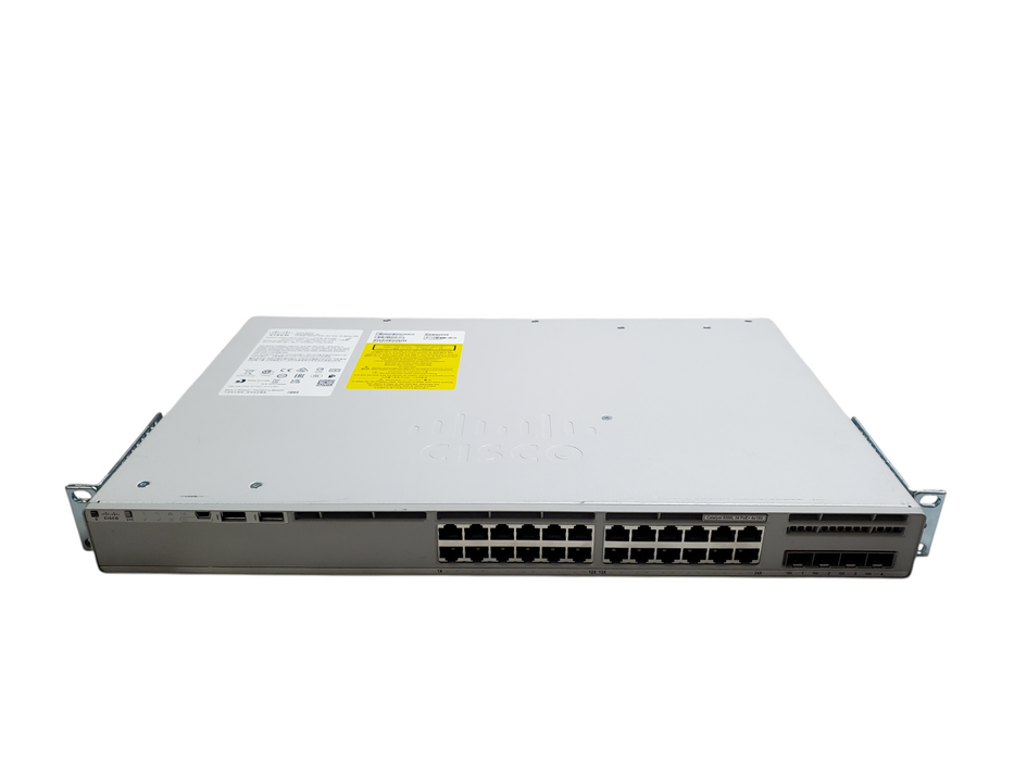 Cisco C9200L-24P-4X-E V02 | 24-Port Gigabit PoE+ Switch 4x 10G SFP+ w/ 1x 600W