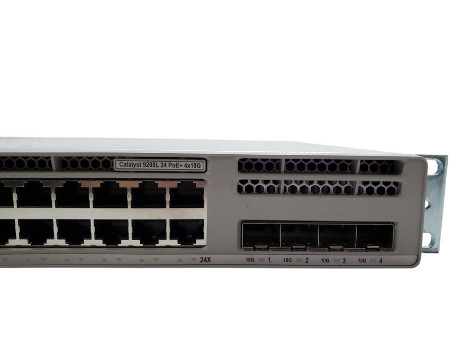 Cisco C9200L-24P-4X-E V02 | 24-Port Gigabit PoE+ Switch 4x 10G SFP+ w/ 1x 600W