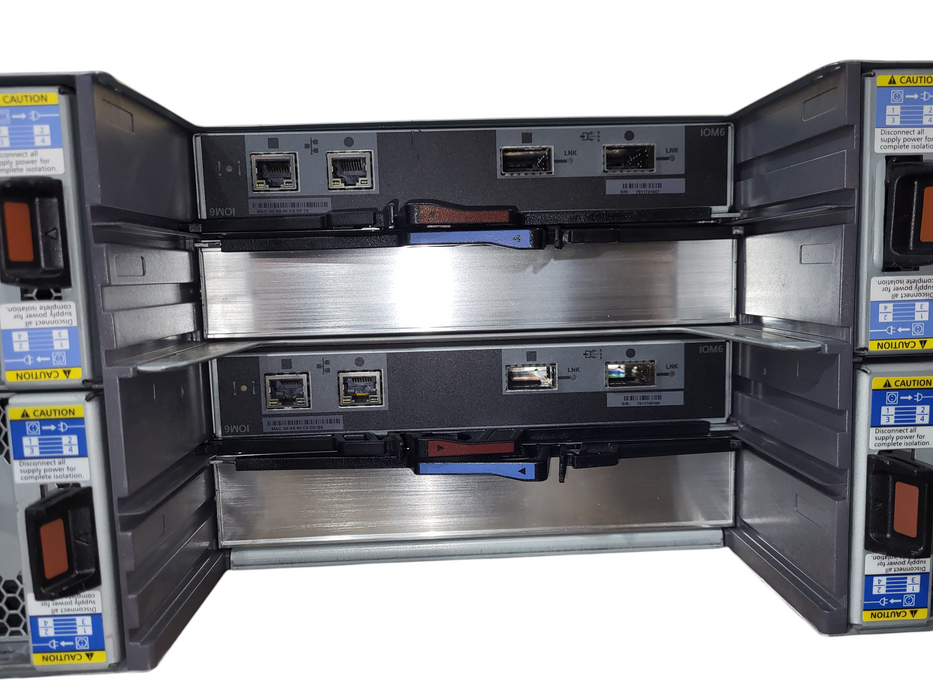 NetApp 4U NAJ-0801 DS4243 Storage Array w/ 24 Trays 3.5" 4x PSU 2x IOM6