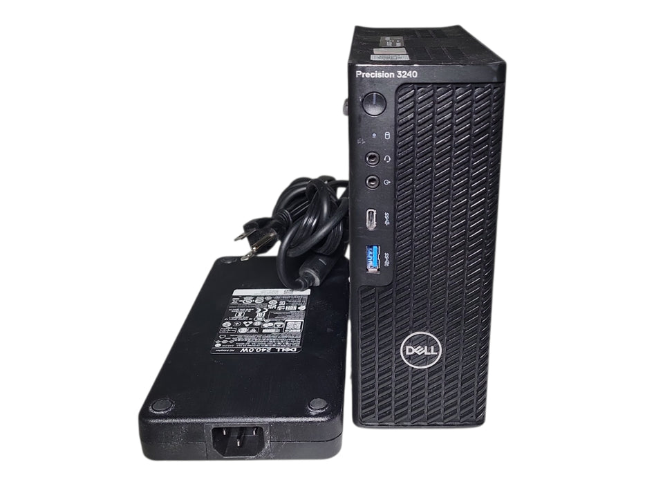 DELL PRECISION 3240 Compact, i5-10500 3.10GHz, 16GB DDR4, 256GB NVMe, 240W PSU