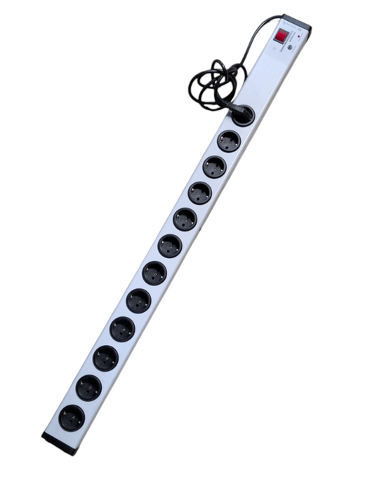 European Style Power Extension Bar 12x plugs