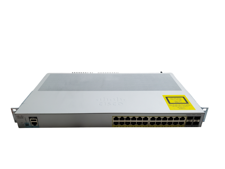 Cisco WS-C2960L-24PS-LL V01 | 24-Port Gigabit PoE+ Switch