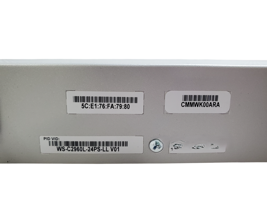 Cisco WS-C2960L-24PS-LL V01 | 24-Port Gigabit PoE+ Switch