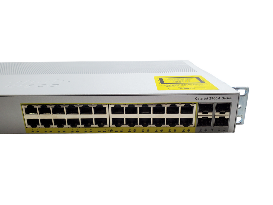 Cisco WS-C2960L-24PS-LL V01 | 24-Port Gigabit PoE+ Switch