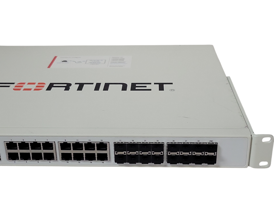 Fortinet FortiGate FG-400E Network Security appliance, 1x PSU, READ