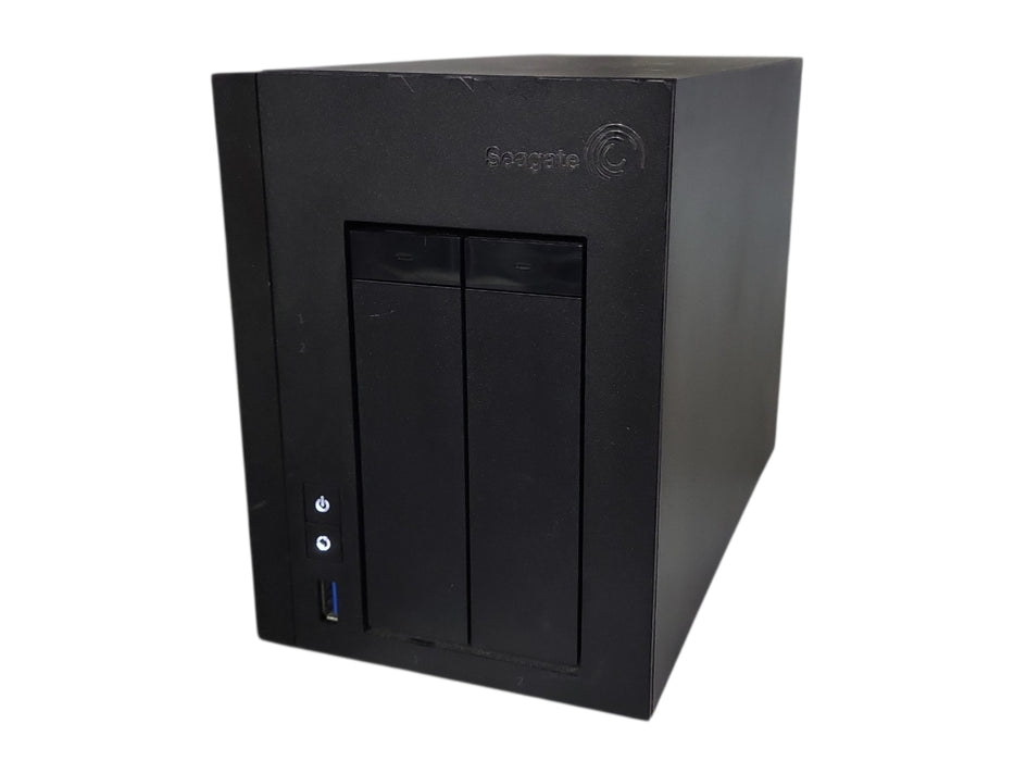 Seagate 2-Bay NAS Model: SRPD20, 2x Caddies, No HDD & Power Adapter