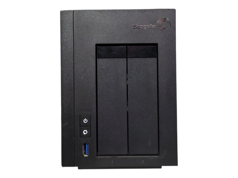 Seagate 2-Bay NAS Model: SRPD20, 2x Caddies, No HDD & Power Adapter