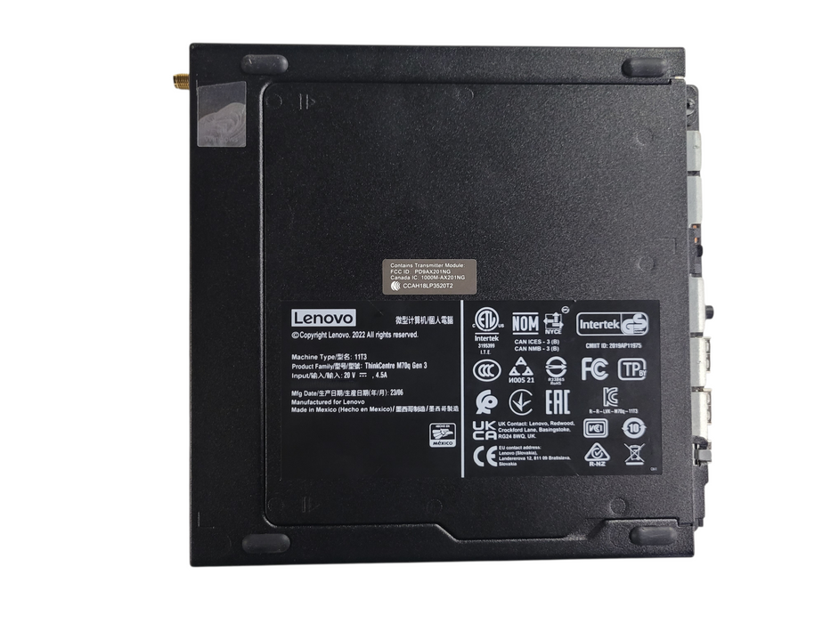 Lenovo ThinkCentre M70q Gen3 | i5-12400T @1.80GHz 8GB DDR4 256GB NVMe | READ!!!
