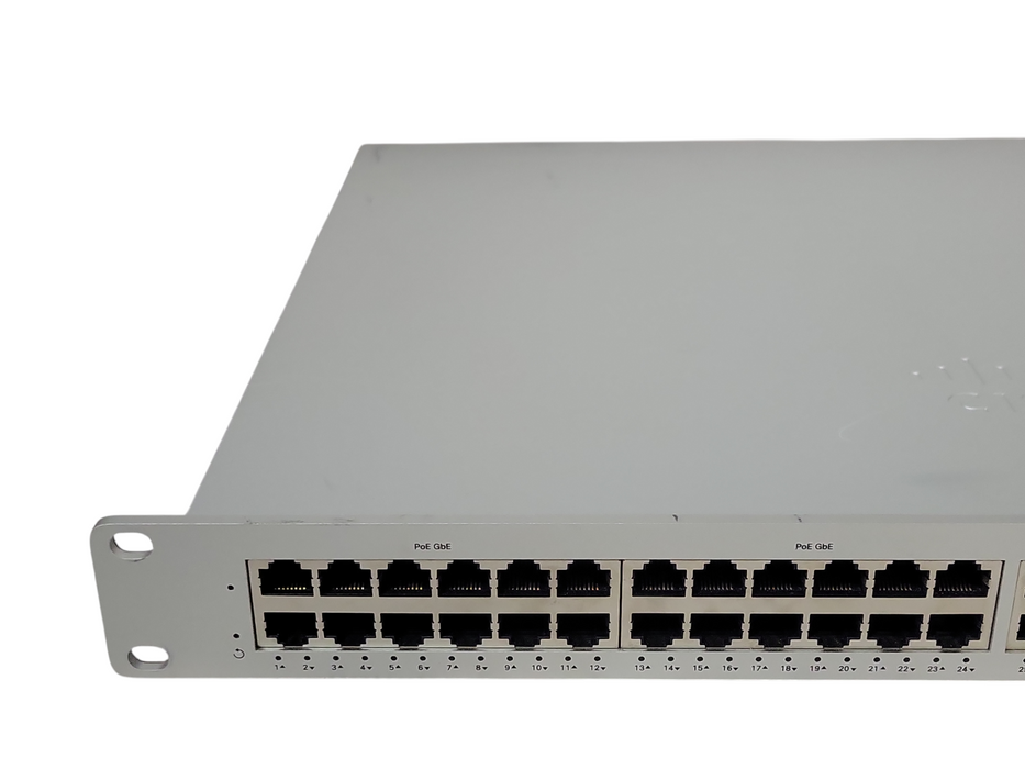Cisco Meraki MS225-48FP-HW 48-Port PoE Ethernet Switch Unclaimed