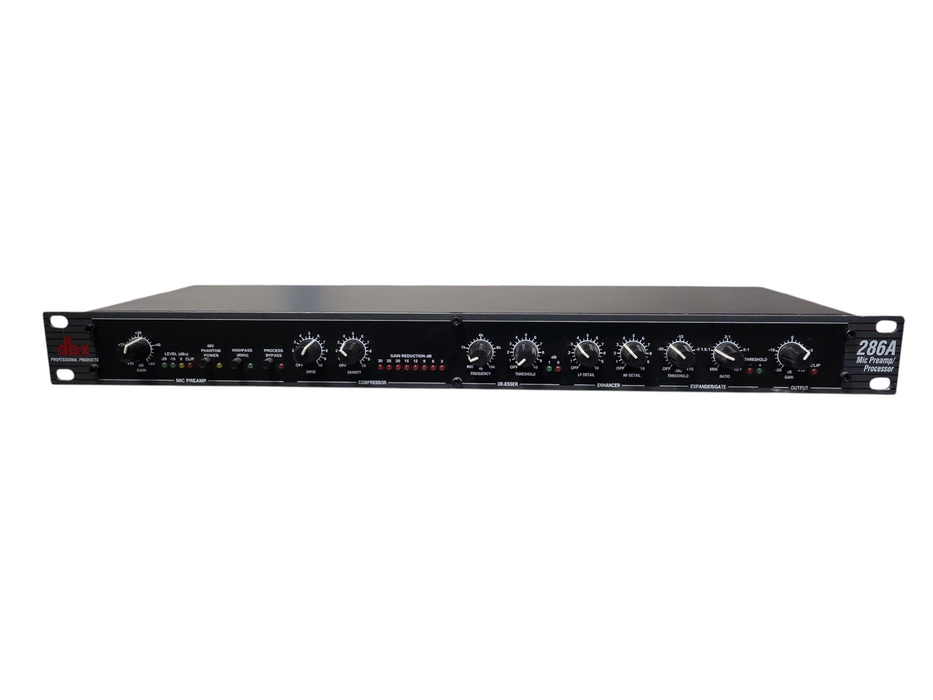 DBX 286A Mic Preamp Processor Electronics Musical Instruments Recording