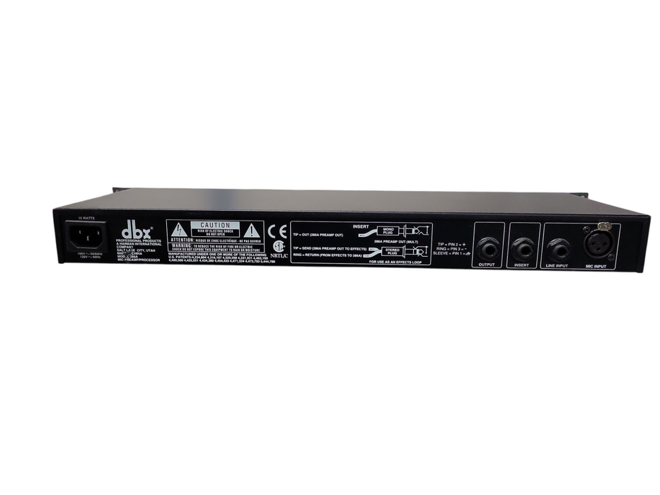 DBX 286A Mic Preamp Processor Electronics Musical Instruments Recording