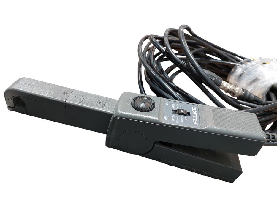 Fluke 80i -110s AC/DC Current Probe with Nutrik BNC to XLR Cable GA-00140 R02A