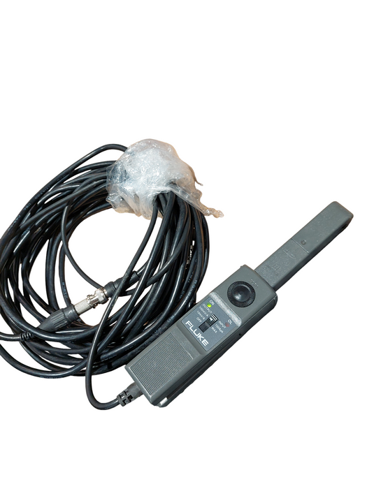 Fluke 80i -110s AC/DC Current Probe with Nutrik BNC to XLR Cable GA-00140 R02A
