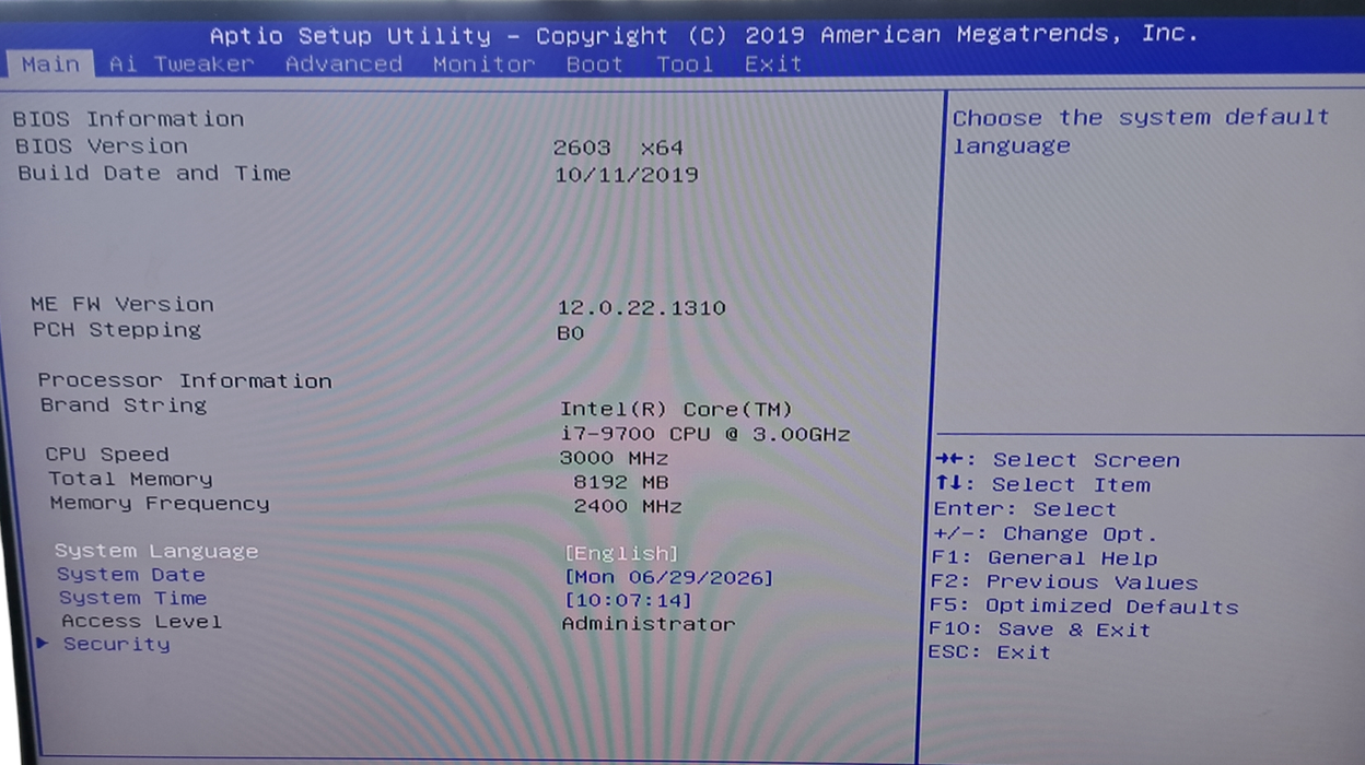 Custom PC | Intel i7-9700 @ 3.00GHz | 8GB DDR4 | 650W PSU | NO HDD/OS/GPU READ