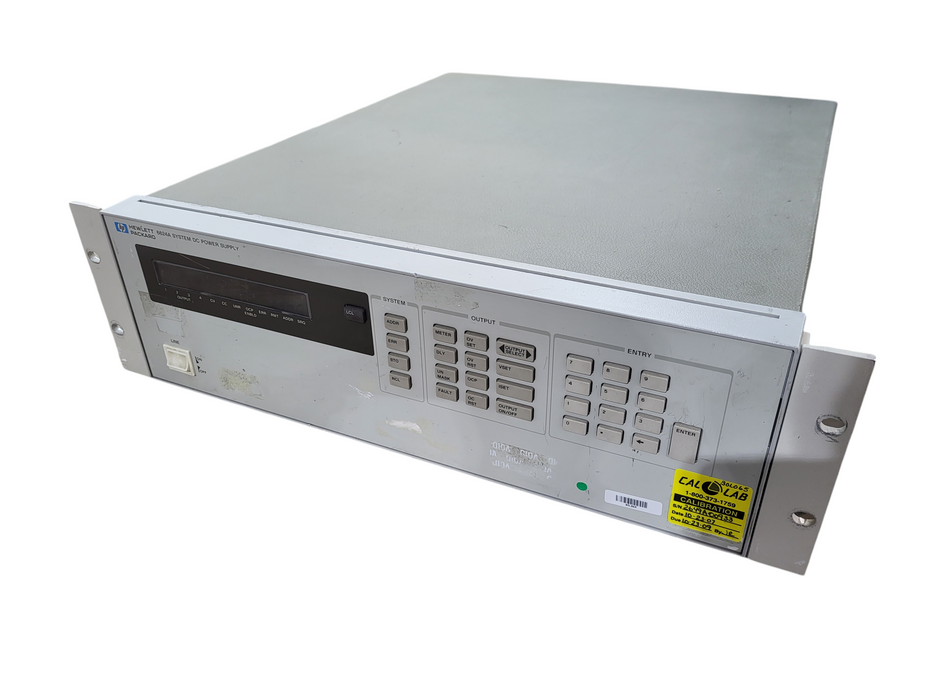 HP 6624A System DC Power Supply - Power Tested - READ