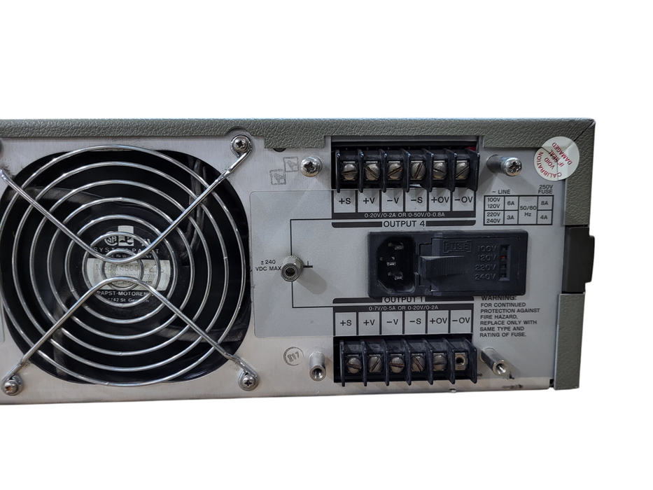 HP 6624A System DC Power Supply - Power Tested - READ