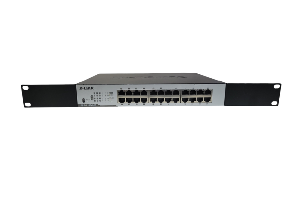 D'Link DGS-1100-24P 24-Port Gigabit PoE Smart Web Managed Switch