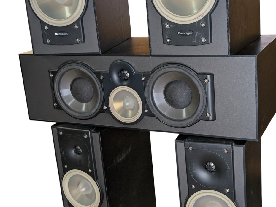 Paradigm Surround Sound Speakers Setup Please Read