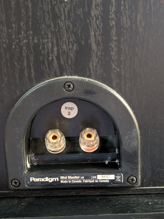 Paradigm Surround Sound Speakers Setup Please Read