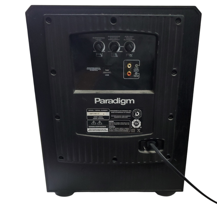 Paradigm DSP-3100 V.2 Powered Subwoofer *READ*