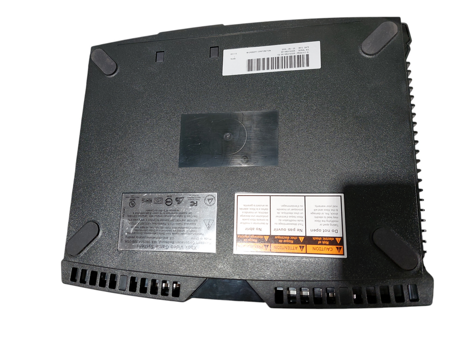 Original Xbox Black with Controller S (Orange Light Parts)