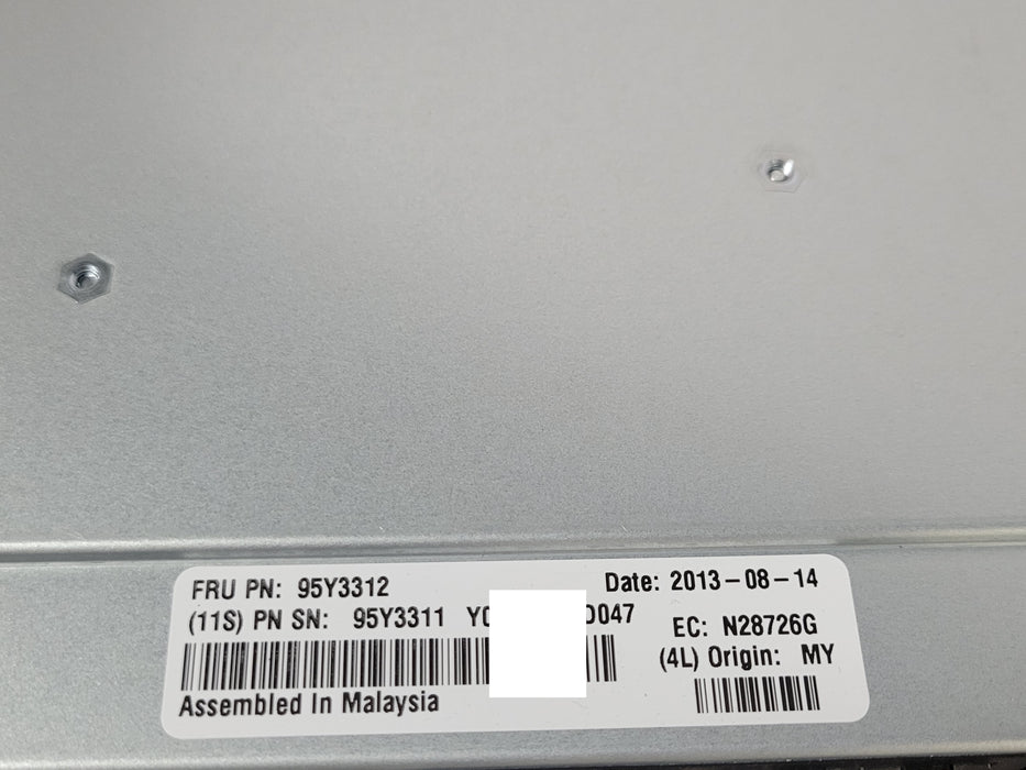 IBM Flex System Fabric EN4093R 10Gb Scalable Switch 95Y3311 95Y3312