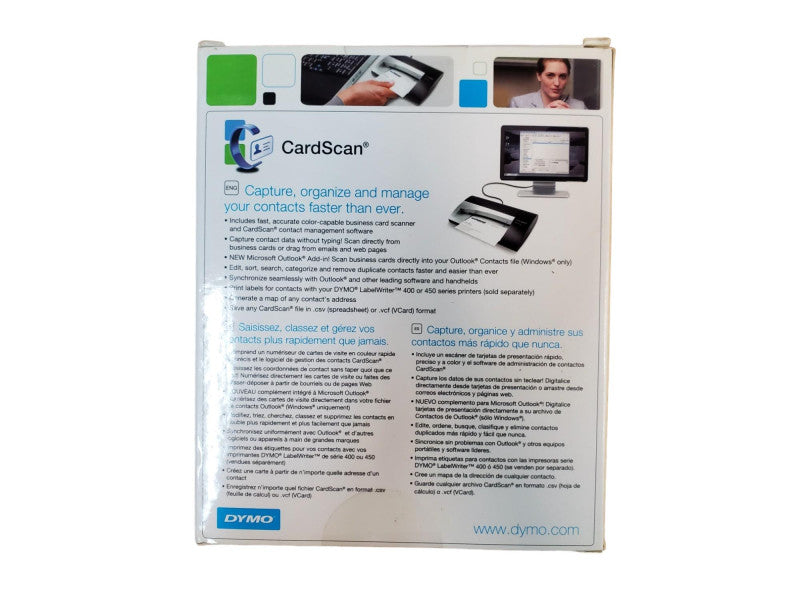 Dymo Card Scan Executive Business Card Scanner  @