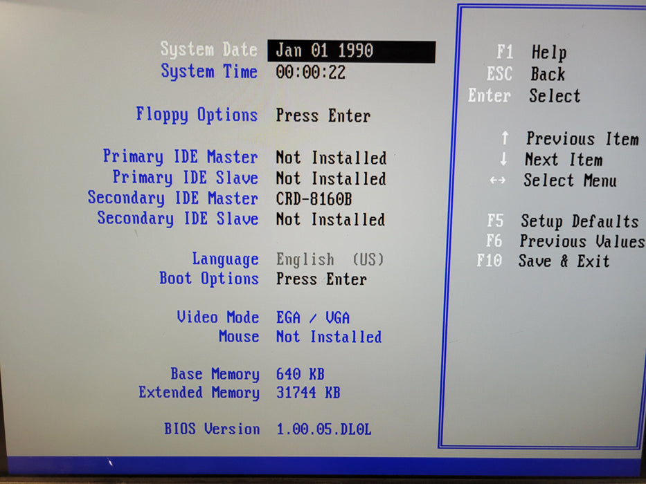 HP Pavilion 7420 - Intel Pentium w/MMX 166Mhz 32MB RAM NO HDD