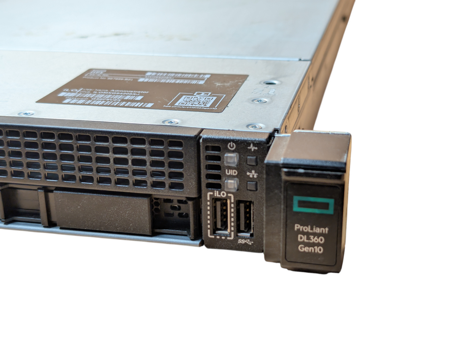 HPE ProLiant DL360 Gen10 2x Intel Xeon GOLD 6226 128GB RAM 4x 1.2TB HDDs