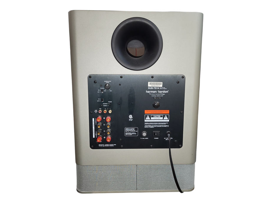 Vintage Harman Kardon Subwoofer Model SUB-TS14