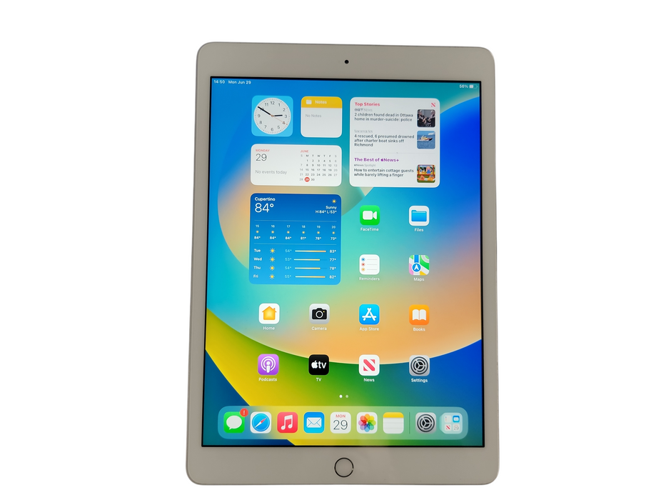 Apple iPad 8th Gen - 32GB - Silver [A2270] - READ