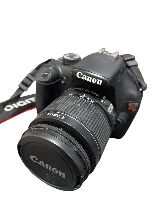 Canon Rebel EOS T3 with Case , Battery & Charger , Extra Lens EFS 55-250mm