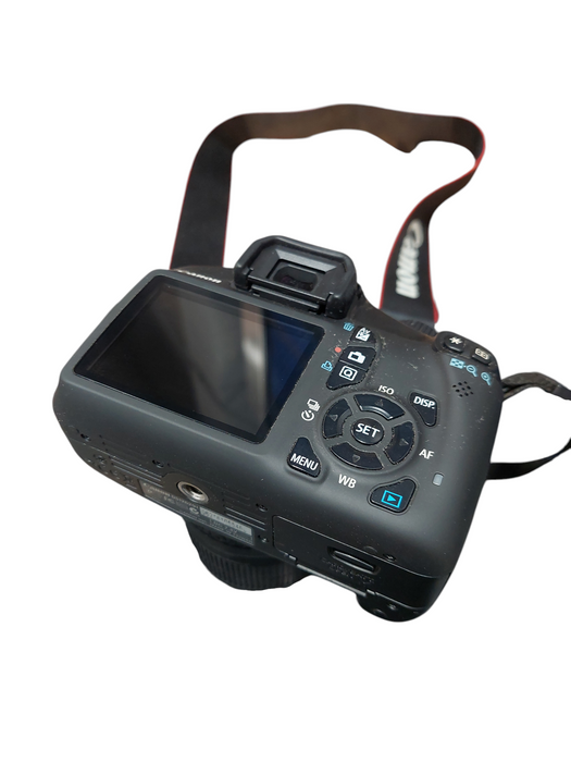 Canon Rebel EOS T3 with Case , Battery & Charger , Extra Lens EFS 55-250mm