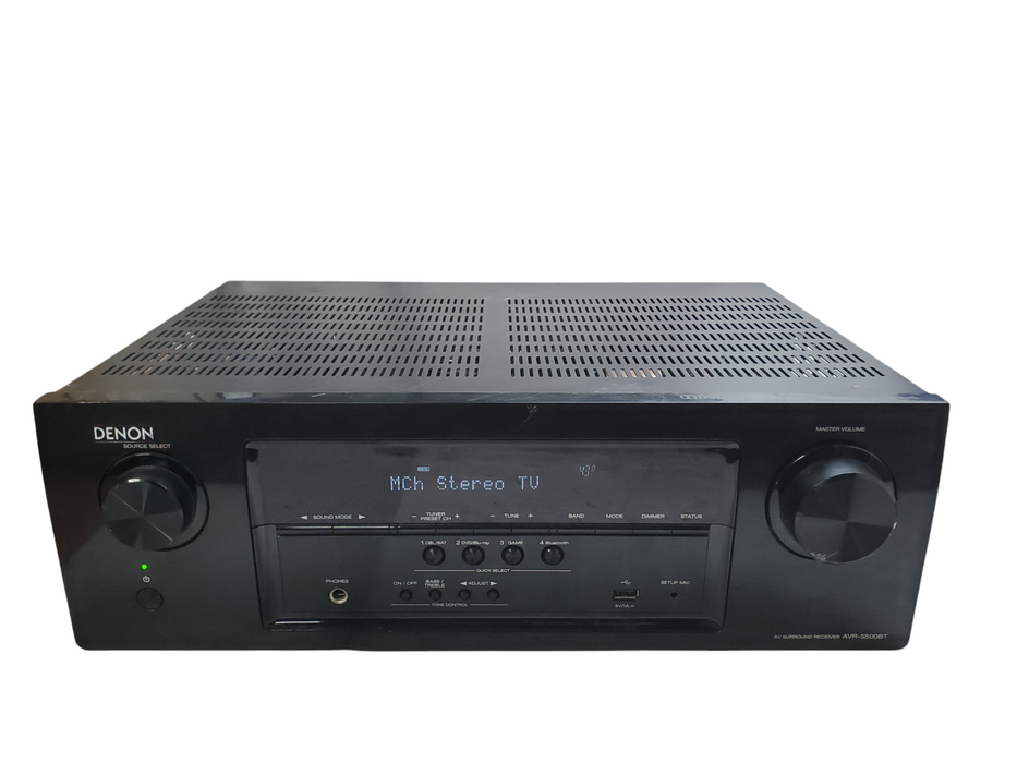 Denon AVR-S500BT AV Surround Receiver - No Remote