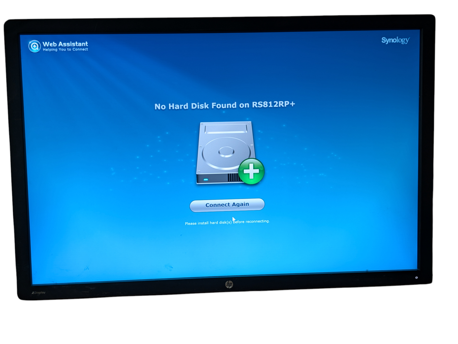 Synology RackStation RS812RP+ 4 bay 1U NAS Please READ