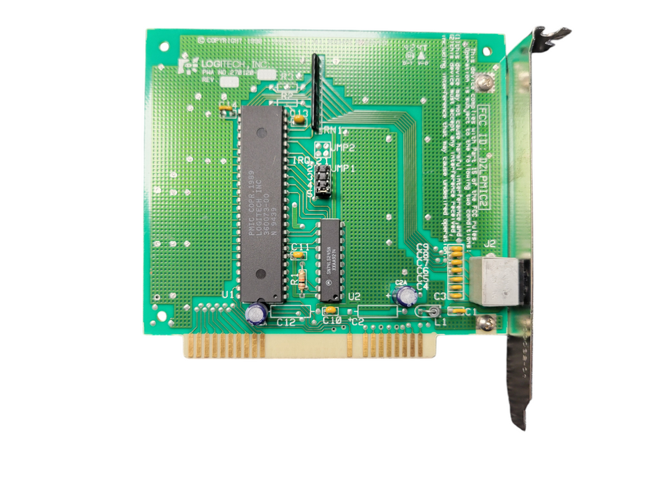LOGI TECH INC. 424T Mouse CARD ISA