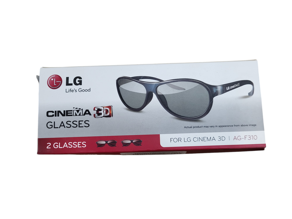 (2 PACK) LG 3D Cinema Glasses AG-F310
