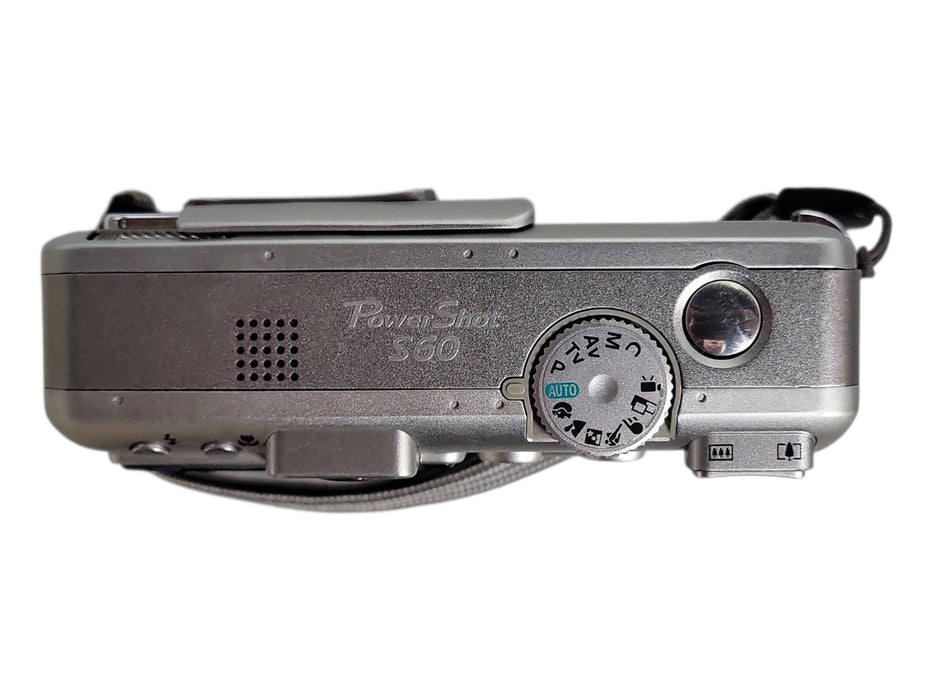 Canon PowerShot S60 5.0MP Digital Camera, No Battery, READ