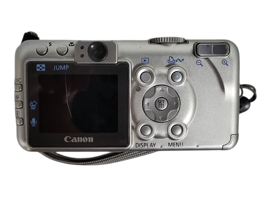 Canon PowerShot S60 5.0MP Digital Camera, No Battery, READ