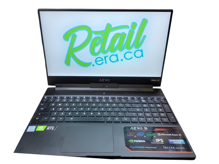 Gigabyte Aero 15-X9 i9-8950HK 32GB DDR4 RTX 2070 w/ Max Q 256GB NVMe READ