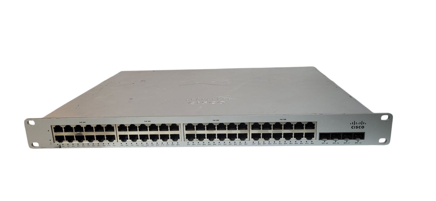 Cisco Meraki MS225-48FP-HW 48-Port PoE Ethernet Switch Unclaimed