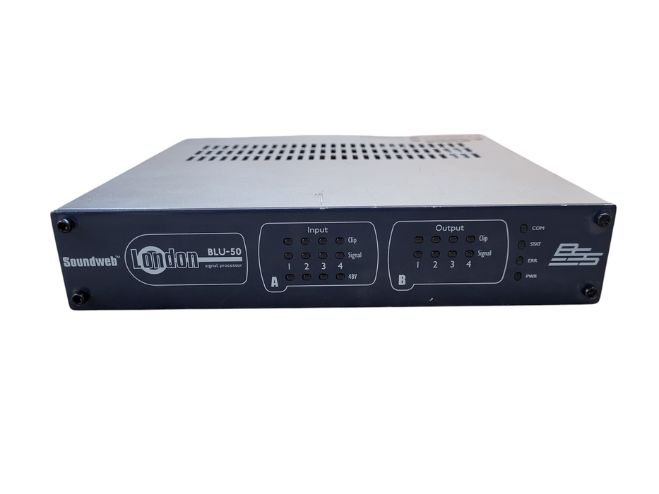 BSS Audio Soundweb London BLU-50 Signal Processor BSSBLU50-M READ